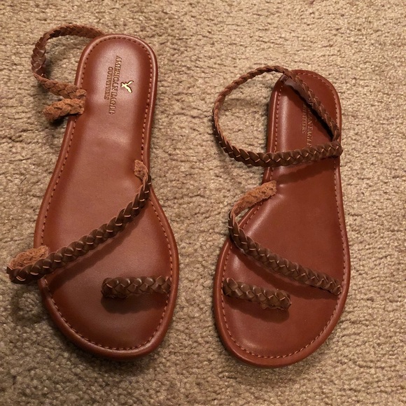 AE Hollister Shoes - American Eagle & Hollister sandals 4 pairs sz 9